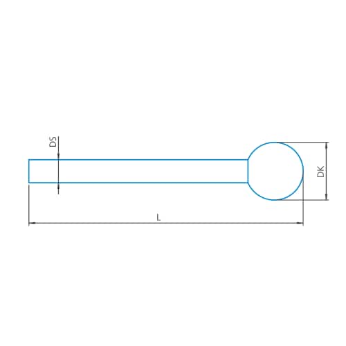 Př&iacute;m&yacute; sn&iacute;mač, DK1,25 L20 fotografie produktu Front View L