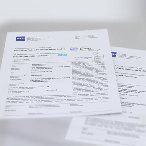 METROTOM-Check micro DAkks Calibration product photo