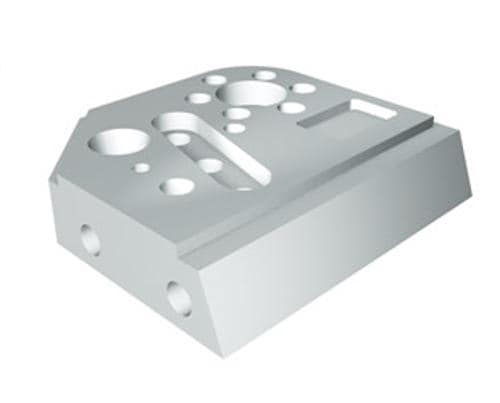 Practice workpiece for ScanMax product photo